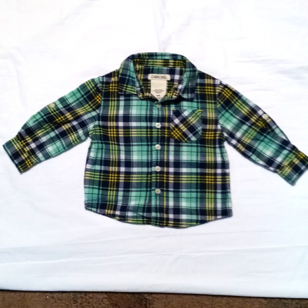 Infant 12 mohths Cherokee long sleeves